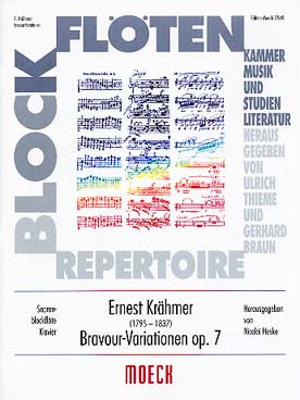 Illustration kraehmer bravour variationen op. 7