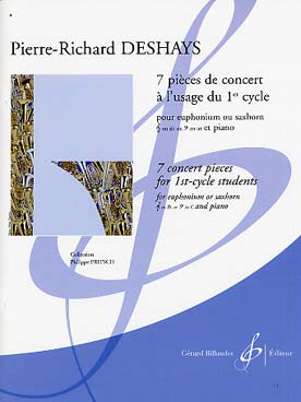 Illustration deshays pieces (7) de concert 1er cycle