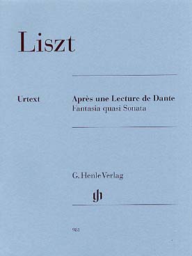 Illustration de Après une lecture de Dante, fantasia quasi sonata