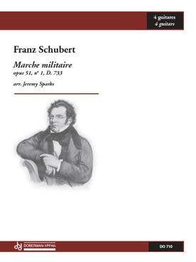 Illustration schubert marche militaire op. 51 n° 1