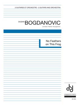 Illustration bogdanovic no feathers on this frog