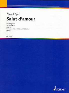 Illustration elgar salut d'amour op. 12 en re maj