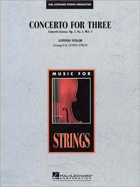 Illustration de Concerto for three (tr. Conley)