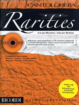 Illustration rarities avec cd : baryton