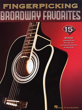 Illustration de FINGERPICKING BROADWAY FAVORITES