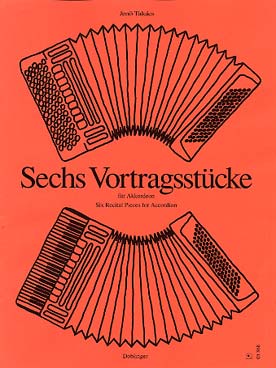 Illustration de 6 Vortragstücke