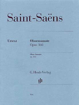 Illustration saint-saens sonate op. 166