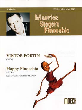 Illustration fortin happy pinocchio