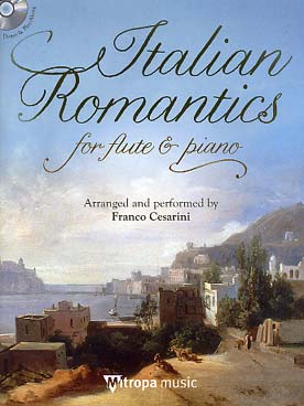 Illustration de ITALIAN ROMANTICS : Rossini - Respighi - Casella - Simonetti - Sgambati, tr. Cesarini avec CD play-along