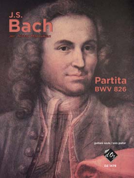 Illustration bach js partita n° 2 bwv 826