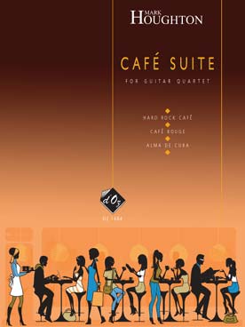 Illustration de Café suite pour quatuor de guitares