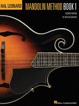 Illustration de HAL LEONARD MANDOLIN METHOD (tablature) - Vol. 1 (texte en anglais)