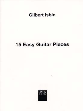 Illustration de 15 Easy guitar pieces