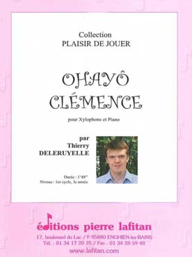 Illustration de Ohayô Clémence pour xylophone et piano