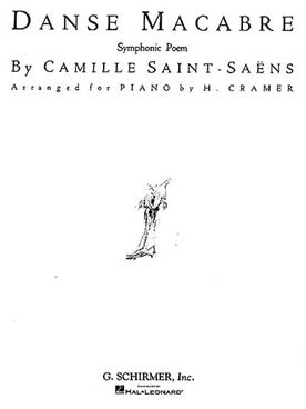 Illustration saint-saens danse macabre op. 40