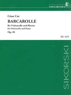 Illustration de Barcarolle op. 81