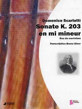 Illustration scarlatti sonate k 203 en mi min