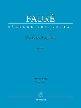 Illustration de Requiem op. 48 (version 1893 et 1900) pour chœur SATB et piano