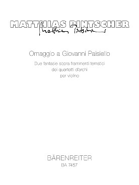 Illustration de Omaggio a Giovanni Paisiello