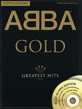 Illustration abba gold play along flute