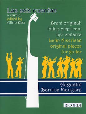 Illustration de Latin-American original pieces : recueil de 10 morceaux (rév. Alirio Diaz)