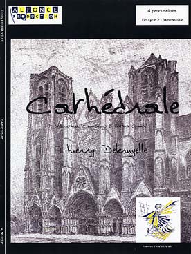 Illustration deleruyelle cathedrale pour 4 percussion