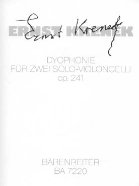 Illustration krenek dyophonie op. 241