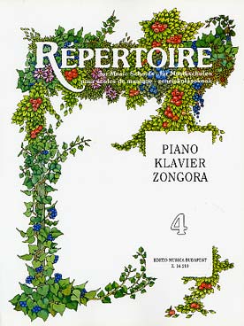Illustration repertoire pour piano vol. 4