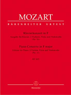 Illustration mozart concerto piano n° 11 k 413