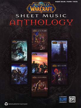 Illustration world of warcraft anthology p/v/g