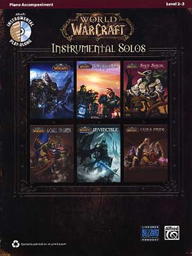 Illustration de WORLD OF WARCRAFT ISTRUMENTAL SOLOS musique du jeu vidéo - accompagnement piano