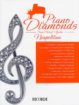 Illustration piano diamonds (p/v/g) neapolitan