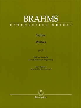 Illustration brahms valses op. 39 version facile (ba)