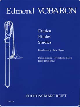 Illustration de Études pour trombone basse