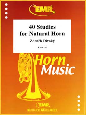 Illustration de 40 Studies for natural horn