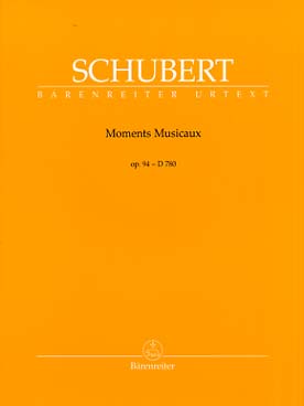 Illustration schubert moments musicaux op. 94 d 780..