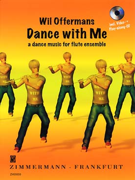 Illustration de Dance with me pour ensemble de flûtes avec CD