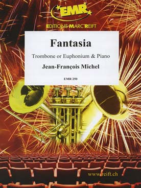 Illustration de Fantasia pour trombone ou euphonium et piano