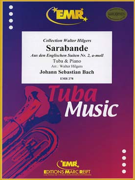 Illustration bach js sarabande englischen suite n° 2