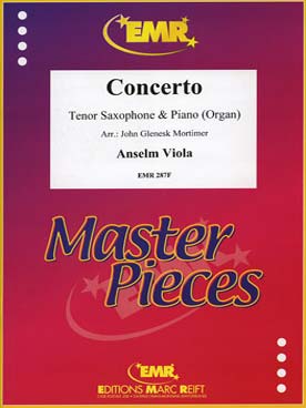 Illustration viola concerto saxophone tenor et piano