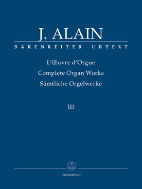 Illustration de Œuvres complètes pour orgue - Vol. 3 : Sämtliche Orgelwerke
