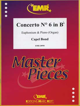 Illustration de Concerto N° 6 en si b M pour euphonium et piano ou orgue