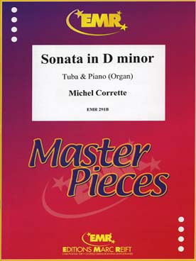 Illustration corrette sonata en re min