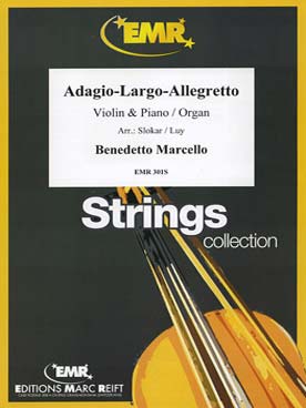 Illustration de Adagio largo allegretto (tr. Slokar/Luy)