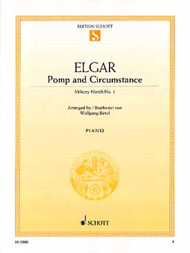 Illustration elgar pump and circumstance