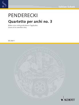 Illustration penderecki quatuor a cordes n° 3