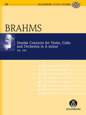 Illustration de Double concerto op. 102 en la m pour violon, violoncelle et orchestre