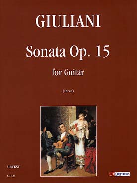 Illustration giuliani sonate op. 15 en do maj