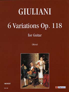 Illustration giuliani variations (6) op. 118