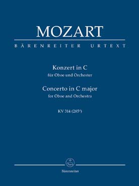 Illustration de Concerto K 314 en do M pour hautbois et cordes